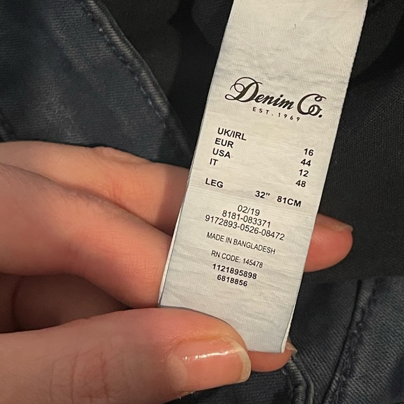 Primark Denim Co. European Skinny Pants Size US 12 - Picture 8 of 8